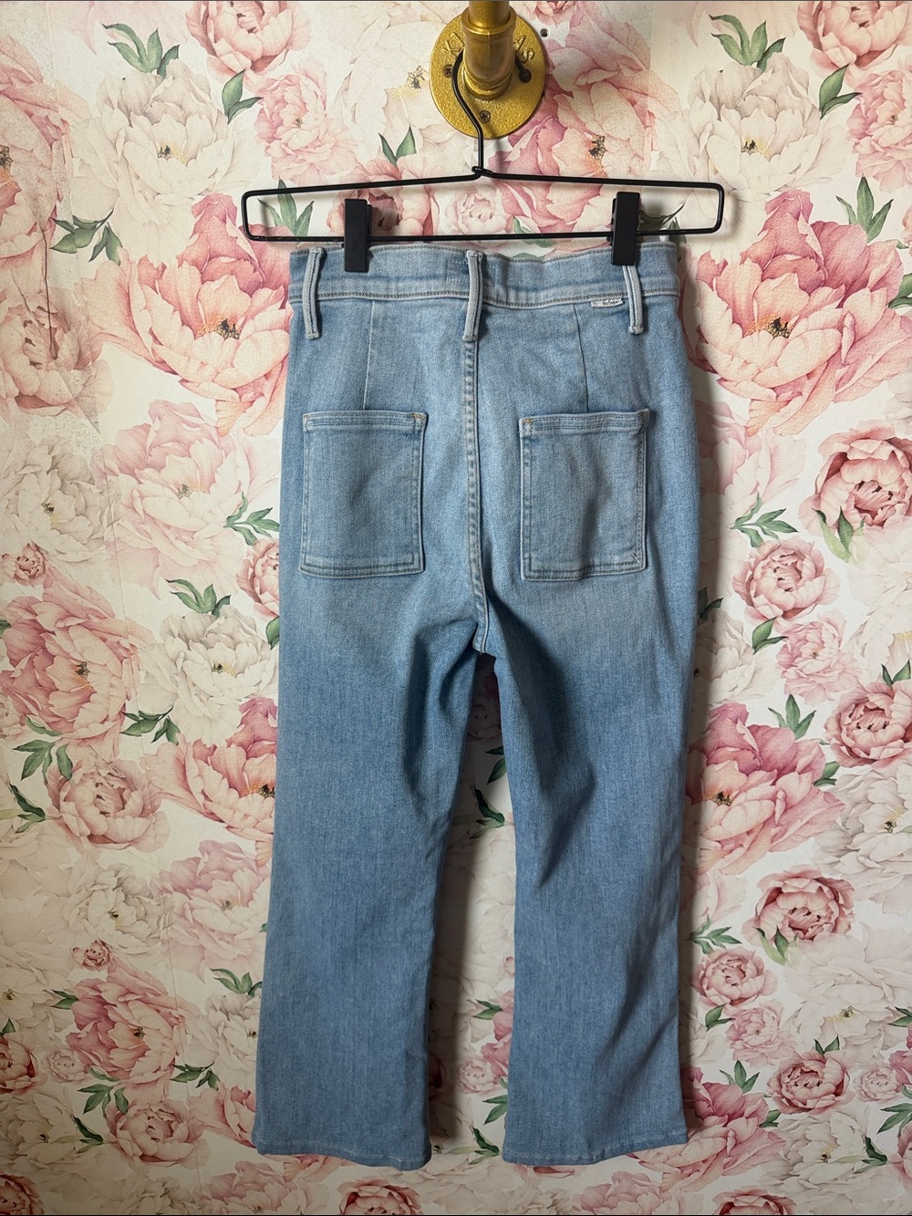 Mother Denim The Drama Mapping It Out size 0 25 women’s jeans pants HEMMED - Picture 5 of 10